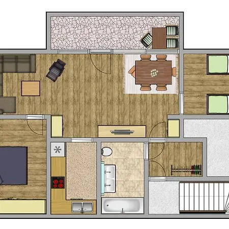 Apartment Lindenschloesschen & Schlossgarten Garmisch-Partenkirchen
